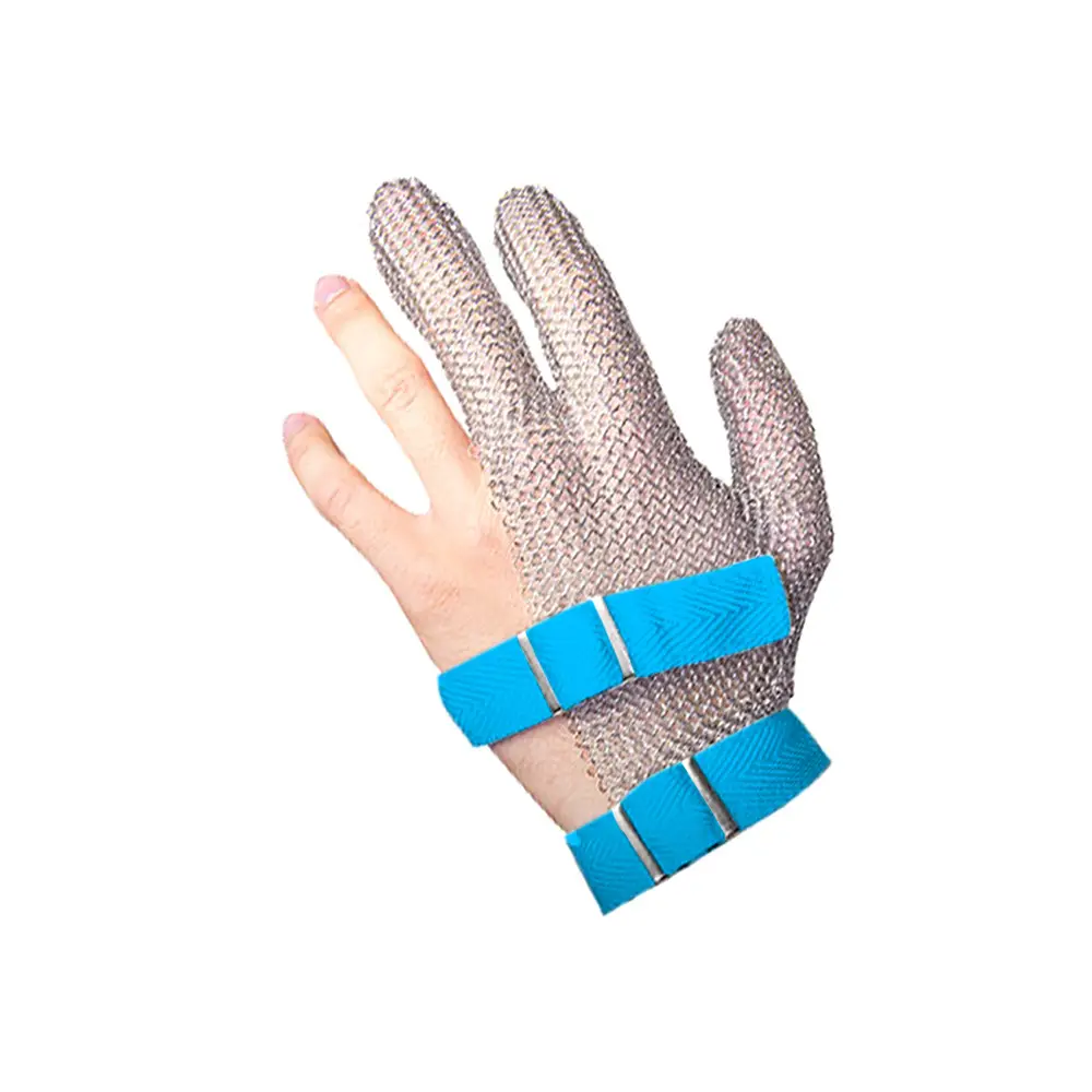 Перчатки кольчужные 3-х палые №4 PMP Перчатки и рукавицы